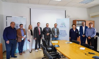 Ο ΠΟΥ/Ευρώπης και το Υπουργείο Υγείας συνεχίζουν τις ενημερωτικές συναντήσεις σε δομές υγείας για την πιλοτική εφαρμογή του Health-IQ