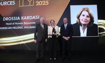 Η Δροσιά Καρδάση, Επικεφαλής Ανθρώπινων Πόρων της Interamerican, η HR Manager of the Year 2025