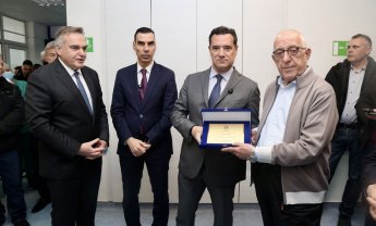 Τελετή εγκαινίων τεσσάρων υπερσύγχρονων χειρουργικών τραπεζών στο Γ.Ν.Α. «Κοργιαλένειο – Μπενάκειο», δωρεά της Βουλής των Ελλήνων