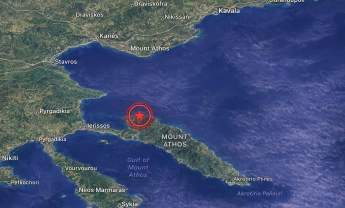 Σεισμός 4,9 Ρίχτερ στο Άγιο Όρος – Αισθητός σε Χαλκιδική και Βόρεια Ελλάδα