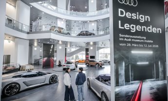 Audi museum mobile: οι “Design Legends” φωτίζουν την εμβληματική σχεδιαστική κληρονομιά της μάρκας