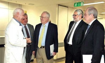 Επίσκεψη Προέδρου του Δ.Σ. του Ομίλου Τράπεζας Πειραιώς, Γιώργου Χαντζηνικολάου στο Ερρίκος Ντυνάν