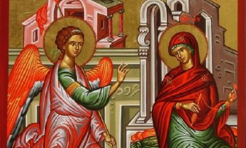 25 Μαρτίου: Ο Eυαγγελισμός της Θεοτόκου