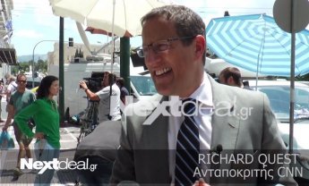 Αποκλειστικό: Ο Richard Quest μιλά στο nextdeal.gr και στην Ελπίδα Σπύρου για την Ελλάδα: δεν βλέπω εύκολη διέξοδο!