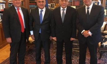 Συνάντηση Προκόπη Παυλόπουλου με προέδρους των Επιμελητηρίων