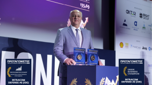 Διπλή διάκριση για την INTRACOM DEFENSE στα Βραβεία «Πρωταγωνιστές της Ελληνικής Οικονομίας 2026»