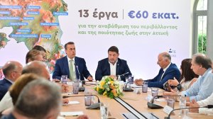 «Πράσινες Ανάσες για την Αττική»: 13 παρεμβάσεις αστικής και περιβαλλοντικής ανάπλασης σε Δήμους της Αττικής με συνολικό προϋπολογισμό 60,4 εκατ. ευρώ