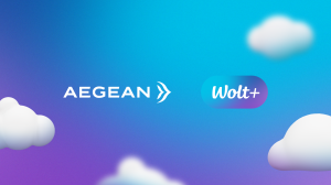 Wolt και AEGEAN ενώνουν τις δυνάμεις τους και προσφέρουν αποκλειστικά προνόμια στα μέλη του Miles+Bonus