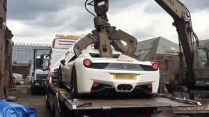 Μια Ferrari που κυκλοφορούσε ανασφάλιστη!