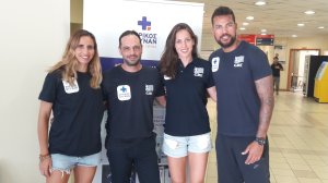 Οι Εθνικές Ομάδες Beach Volley στο Ερρίκος Ντυνάν Hospital Center