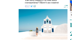 Κορωνοϊός: Η Telegraph «ψηφίζει Ελλάδα» μετά την καραντίνα