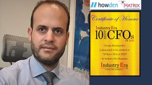 Matrix Brokers: Ο Γιώργος Κοντόπουλος στους Top 10 CFOs του 2020!