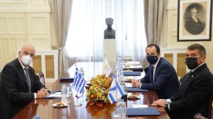 Δένδιας: Η τριμερής συνεργασία ανοίγει μεγάλους ορίζοντες για Ελλάδα-Κύπρο-Ισραήλ