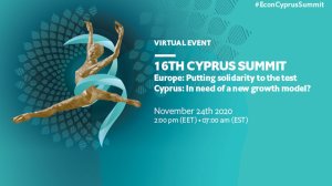 Διαδικτυακά θα πραγματοποιηθεί το 16th Cyprus Summit του Economist