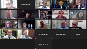 Η Έφη Αχτσιόγλου στην τηλεδιάσκεψη του Ε.Ε.Α.
