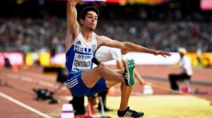 Χρυσό μετάλλιο στον τελικό του μήκους ανδρών από τον Μίλτο Τεντόγλου