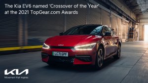 Το Kia EV6 ανακηρύχθηκε «Crossover της Χρονιάς» στα TopGear.com 2021 Awards