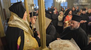 Πατριαρχική Χοροστασία στην Σκήτη του Αγίου Σπυρίδωνος στη Χάλκη.