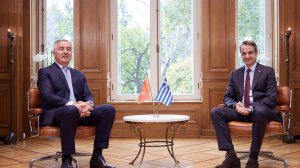 Συνάντηση του Πρωθυπουργού Κυριάκου Μητσοτάκη με τον Πρόεδρο του Μαυροβουνίου Milo Đukanović