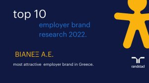 H ΒΙΑΝΕΞ στη λίστα με τους πιο ελκυστικούς εργοδότες στην Ελλάδα για το 2022