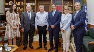 Συνάντηση Διοίκησης Eurobank με τον Περιφερειάρχη Κρήτης