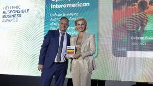 Gold βραβείο για την Interamerican στα Hellenic Responsible Business Awards!