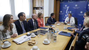 Το υπουργείο Υγείας επισκέφθηκε σήμερα ο Κυριάκος Μητσοτάκης!