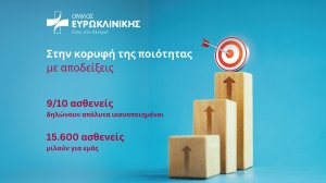 Όμιλος Ευρωκλινικής: 7 χρόνια στην κορυφή της ποιότητας με αποδείξεις!