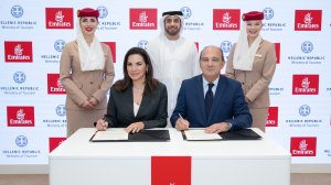 Υπογραφή MoU μεταξύ Emirates και Υπουργείου Τουρισμού για την ενίσχυση του τουρισμού στην Ελλάδα