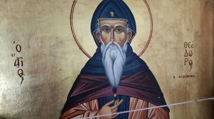 Tου Οσίου Θεοδώρου του Ηγιασμένου