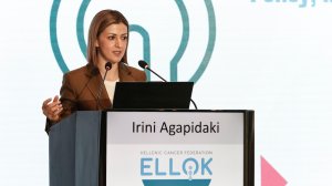 Ειρήνη Αγαπηδάκη από 2nd Synergies Forum on Cancer: Νέα προγράμματα πρόληψης και έρευνα αξιολόγησης ΑΙ στη διάγνωση του καρκίνου