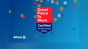 Η Allianz πιστοποιείται ως Great Place Τo Work® - Certified