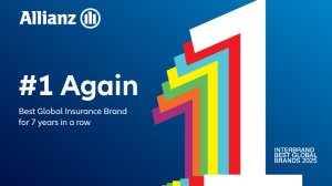 Η Allianz για 7η συνεχή χρονιά είναι το No1 ασφαλιστικό brand παγκοσμίως