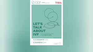 “Let’s talk about IVF: Conversations in a New Era” - Ένα συνέδριο της Μονάδας ΥΓΕΙΑ IVF Εμβρυογένεσις για τη νέα εποχή της υποβοηθούμενης αναπαραγωγής