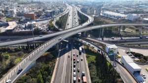 Κυκλοφοριακές ρυθμίσεις στην Αττική Οδό, από Παρασκευή 27 Φεβρουαρίου έως και 30 Απριλίου, λόγω έργων