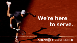 Ο Jannik Sinner και ο όμιλος Allianz ανακοινώνουν πολυετή παγκόσμια συνεργασία