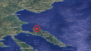 Σεισμός 4,9 Ρίχτερ στο Άγιο Όρος – Αισθητός σε Χαλκιδική και Βόρεια Ελλάδα