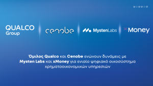 Ο όμιλος Qualco και η Cenobe ενώνουν δυνάμεις με τη Mysten Labs και την xMoney για ενιαίο ψηφιακό οικοσύστημα χρηματοοικονομικών υπηρεσιών
