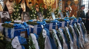 Υποδοχή λειψάνων Αγωνιστών αγνοουμένων Κυπριακού Αγώνα