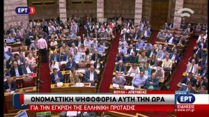 Υπερψηφίστηκε με 251 ΝΑΙ 32 ΟΧΙ και 8 παρών στο Νομοσχέδιο