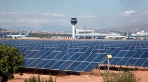 Ξεκίνησε φωτοβολταϊκό πάρκο στο αεροδρόμιο