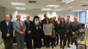 ΑΧΑ: Κοπή Πίτας στο γραφείο πωλήσεων του κ. Απόστολου Φιλίππου στο Βόλο