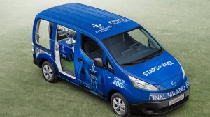 Τα οχήματα μηδενικών ρύπων της Nissan, στον τελικό του UEFA Champions League