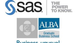 Συνεργασία της SAS με το ALBA Graduate Business School at The American College of Greece - MSc in Risk Management