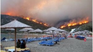 Συνεχίζεται για τρίτη μέρα η καταστροφή στη Χίο