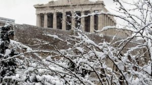 Νέoς χιονιάς από την Πέμπτη. Σε ετοιμότητα η Πολιτική Προστασία