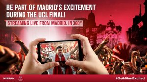 Η Nissan καλύπτει με live video 360° τον τελικό του Champions League!