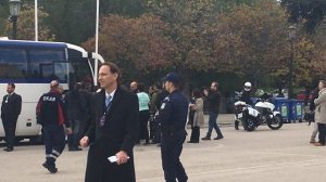 Δεκάδες δημοσιογράφοι στο κέντρο τύπου στο Ζάπειο