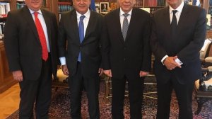 Συνάντηση Προκόπη Παυλόπουλου με προέδρους των Επιμελητηρίων