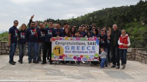 Η SAS Ελλάδας στη Νο 1 θέση με τα καλύτερα εργασιακά περιβάλλοντα το 2013!